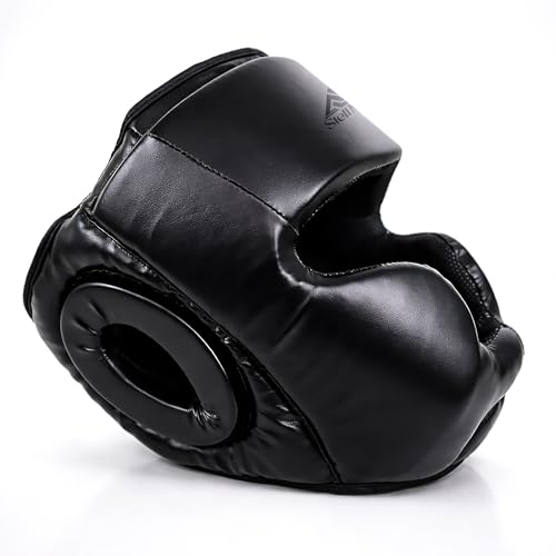 Boxing Headgear for MMA Training, Adjustable Padded Protective Helmet – Muay Thai, Kickboxing, Karate, Taekwondo & Martial Arts Sparring - size: L/XL KAVROX