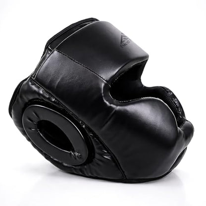 Boxing Headgear for MMA Training, Adjustable Padded Protective Helmet – Muay Thai, Kickboxing, Karate, Taekwondo & Martial Arts Sparring - size: L/XL KAVROX