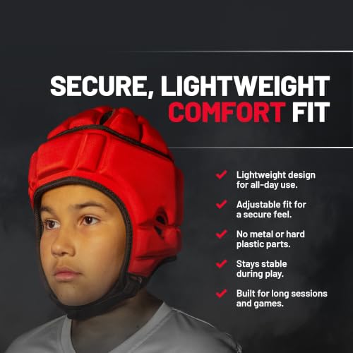 GameBreaker Soft Shell Helmet with Impact-Engineered Pro Protection, Lightweight Headgear – Flag Football, Rugby, 7v7 & MMA - color: Athletic Yellow, size: XX-Large