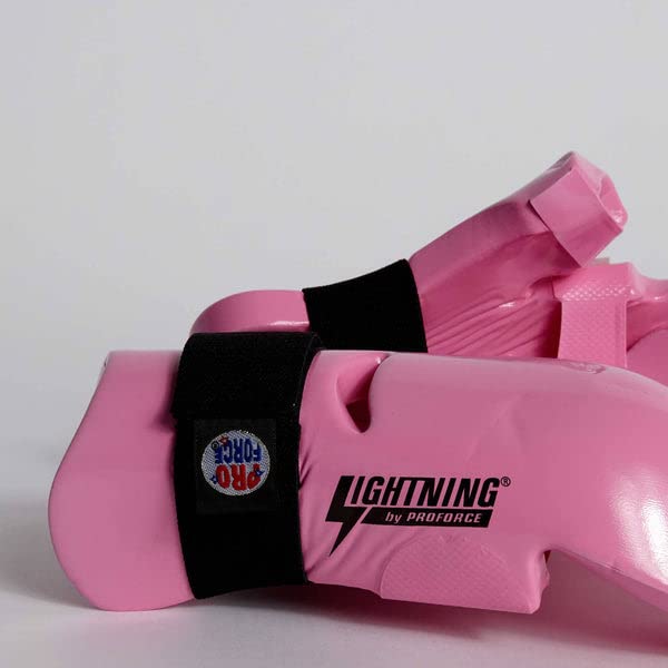 ProForce Lightning Punches Karate/Martial Arts Sparring Gloves - color: Pink, size: Small