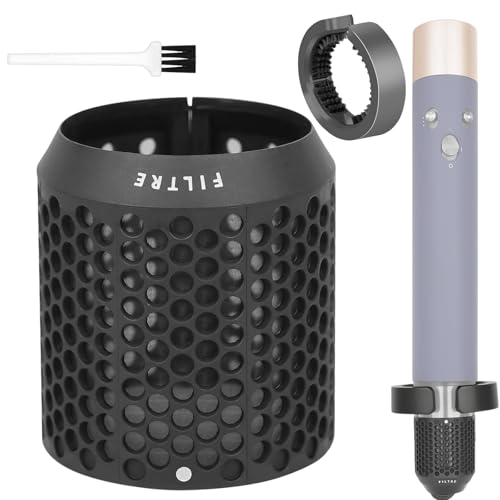 Filter Cage Cover for Dyson Airwrap, Outer Filter Cover Attachment Replacement Compatible with Airwrap Attachment Strainer Replacement for No.969758-05 - color: Gray