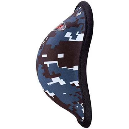 Youth Boys Soft Protective Athletic Cup, Sports Cup for Baseball, Football - color: Ocean Camo
