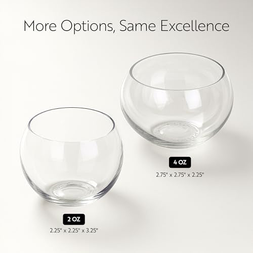 Restaurantware 4 Ounce Round Plastic Bowls 5 Disposable Sphere Cups - Reprocessable Does Not Shatter Easily Clear Plastic Appetizer Bowls Versatile For Weddings Parties Or Birthdays - size: 4 oz