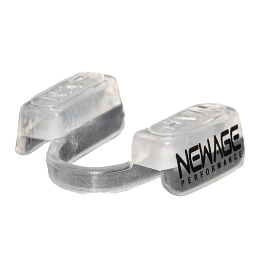 New Age Performance 5DS Core Mid Profile Fitness Mouthpiece, Enhance Athletic Performance for Weightlifting, Endurance, and All Non-Contact Sports, Clear - color: Clear