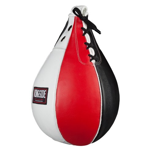 Ringside Boxing Speed Bag – Durable Leather Construction with Reinforced Triple-Stitched Seams and Heavy-Duty Attachment Loop,for Speed and Reflex Training - size: X-Small