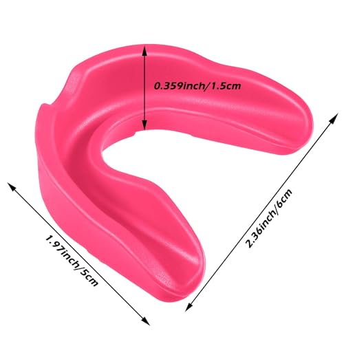Kathfly 100Pack Sport Mouth Guard Bulk Athletic Mouthguard, Pink - color: Pink