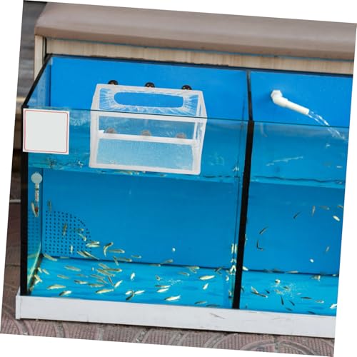 Happyyami Aquarium Mesh Fish Isolation Box Large Net Fish Tank Separator for Betta Aquarium