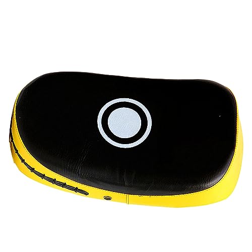 Rengue Boxing Strike Pad, Boxing Pads Kick Punch Training, Multifunction Protective Target for Muay Thai and Kickboxing Enthusiasts Strike Pad, High Density Sponge for Nan - color: Yellow Stripe
