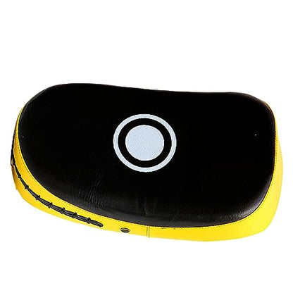 Rengue Boxing Strike Pad, Boxing Pads Kick Punch Training, Multifunction Protective Target for Muay Thai and Kickboxing Enthusiasts Strike Pad, High Density Sponge for Nan - color: Yellow Stripe