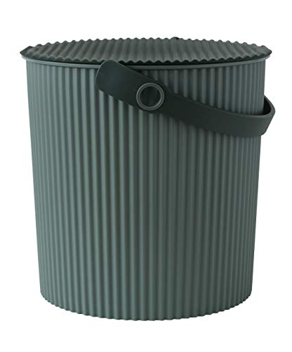 Hachimankasei 239888 Sceltevie Omnioutil Basket, Baked Green, Large, 3.2 gal (10 L) - color: Baked Green, style: Size L: 3.8 gal (10