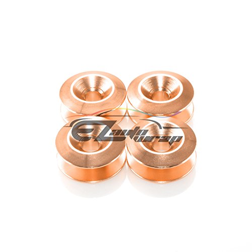Champagne Gold Bumper Quick Release Fasteners for Car Bumpers Trunk Fender Hatch Lids Kit - color: CHAMPAGNE GOLD