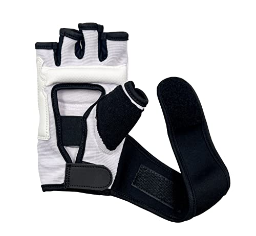 Teka Taekwondo Punch Bag Training Gloves, MMA Grappling Gloves for Sparring Martial Arts Boxing Training for Adults and Kids - size: Medium
