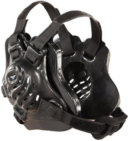 Wrestling Headgear - Ear Guard - Ultra Soft Ear and Head Guard - Adult and Youth - The ONE - color: Black/Black/Black, size: Youth