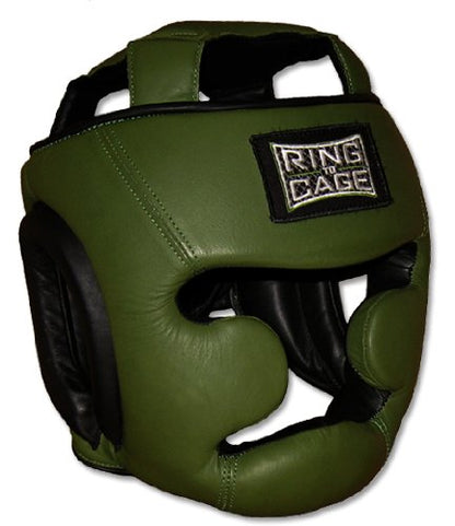 Sparring Headgear-Chin & Cheek for Boxing, Muay Thai, MMA, Kickboxing - size: Large