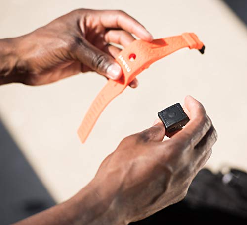 JAWKU Speed - The First Wearable to Measure Sprint Speed, Agility, Reaction Time/Test, Train and Track Performance - color: Orange