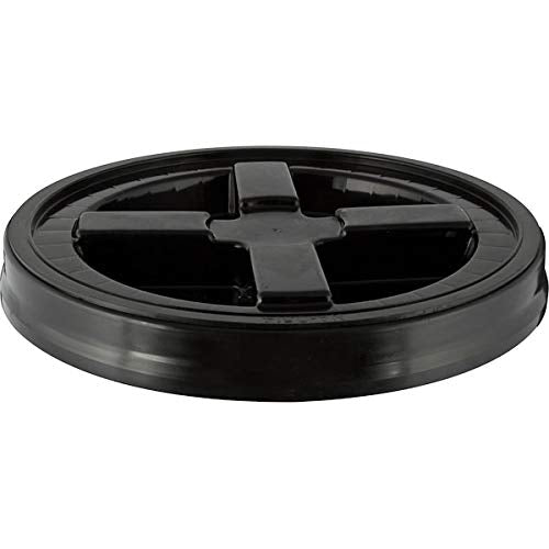 5 Gallon Buckets pails with Screw on Air Tight Lids - Food Grade - BPA Free -(Pack of 2) Made in USA pails