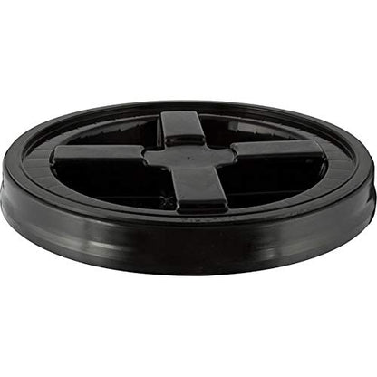 5 Gallon Buckets pails with Screw on Air Tight Lids - Food Grade - BPA Free -(Pack of 2) Made in USA pails