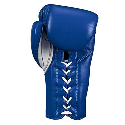 Pro Mex Pro Lace Training Gloves V 3.0 - color: Blue, size: 14 oz