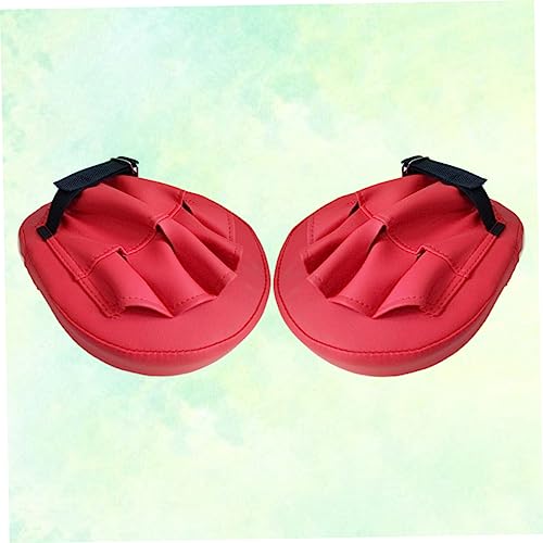 Pair Curved Thai Pads for Taekwondo Kickboxing Training