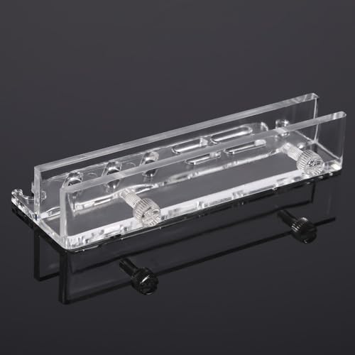 Acrylic Transparent Aquarium Tool Holder 7-Hole Rack Wall Mount Storage Fish Tank Maintenance Organizer for Scissors Tweezers Scraper Spatula