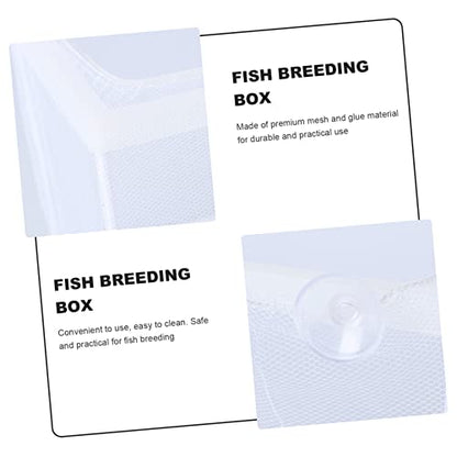 BESPORTBLE Breeding Incubator Box Mesh Fish Tank Breeding Tank Box for Betta Guppy Practical Aquarium