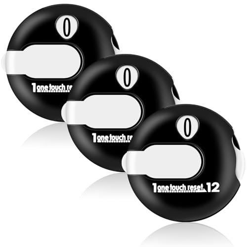 Frienda Golf Score Counter with One Touch Reset - color: Black