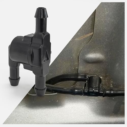 Click&Fit 2-way Washer Check Valve multi-vehicle compatible with Toyota Lexus Nissan Ford and others – Wiper water check valve for Front Windshield washer jet nozzles replaces 85321-28020 - style: 2-way 1pcs