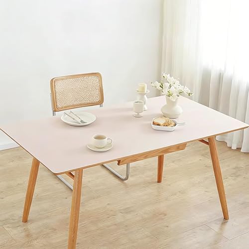 9x18 Inch Multi Size Clear Silicone Dining Table Protector Tablecloth Desk Pad Mat Wooden Furniture Coffee Screen Protection Pad Cover Dressing Kitchen Countertop Topper Waterproof - size: 9in x 18in
