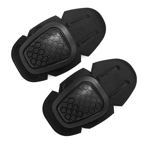 G3 Tactical Knee Pads Black | 1 Pair Protective Knee Pads Inserts for Tactical Airsoft Paintball Hunting Combat Military Pants - color: Black