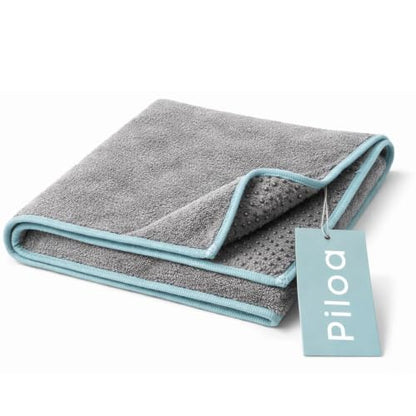 Pilates Towel Non Slip – Microfiber Yoga Mat Towel for Hot Pilates, Reformer & Floor Workouts, Sweat Absorbent, Quick Dry Gym & Workout Towel
