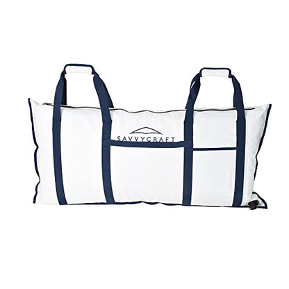 Savvycraft Waterproof Leakproof Insulated Fish Kill Bag, Heavy Duty Soft Fish Storage Bag with Easy Grip Handles, White 60" L x 20" H - style: Envelop: 60"l X 20"h