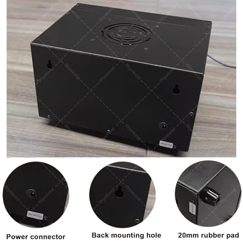 Professional Gym Timer Boxing Interval Timer, with Adjustable Buzzer Alarm, Boxing Round Timer for Muay Thai, MMA, Kickboxing, 30S-10min Training and 0/30/60S Rest Time Green