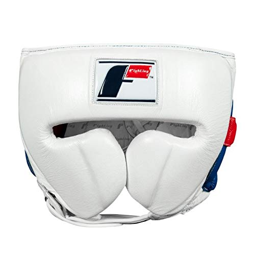 Fighting Leather Sparring Headgear - Boxing Headgear, MMA Gear Headgear, Sparring Gear, Headgear Boxing, Sparring Boxing Head Gear, Sparring Headgear, Muay Thai Headgear - size: Standard