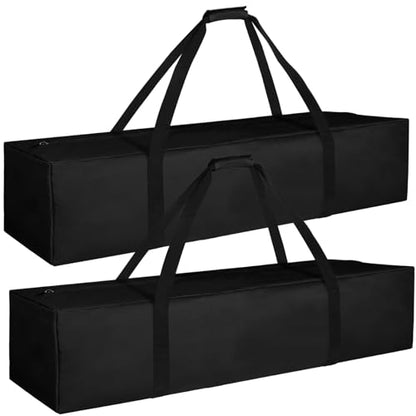 35inch Sports Duffel Travel Bag, 28L Extra Large Duffel Luggage Bag with Upgrade Zipper, Water Resistant & Foldable Equipment Storage Bag for Fishing Tripod Tent Umbrella, 2PCS