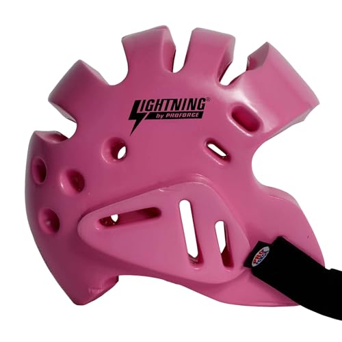 Proforce Lightning Karate/Martial Arts Sparring Headgear - color: Pink, size: Medium