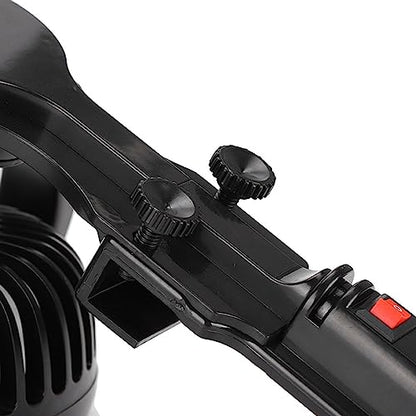 Aquarium Chiller, Adjustable Wind Direction Aquarium Fan Fish Tank Aquarium Cooling Fan with USB Cable for Fish Tanks and Aquatic Environments(13cm Diameter)