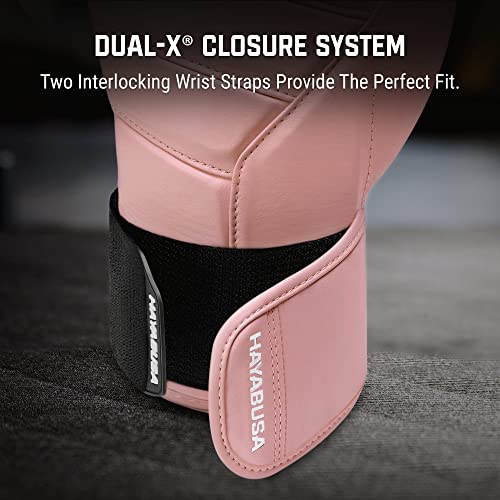 Hayabusa T3 Kanpeki Leather Boxing Gloves - color: Pink, size: 16oz
