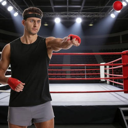 Boxing Reflex Ball Punching Speed Equipment - color: four balls 2