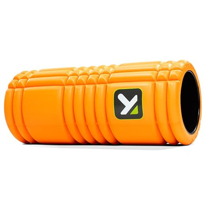 TRIGGERPOINT Performance Therapy Grid Foam Roller with Free Online Instructional Videos, Original (13-inch), Orange