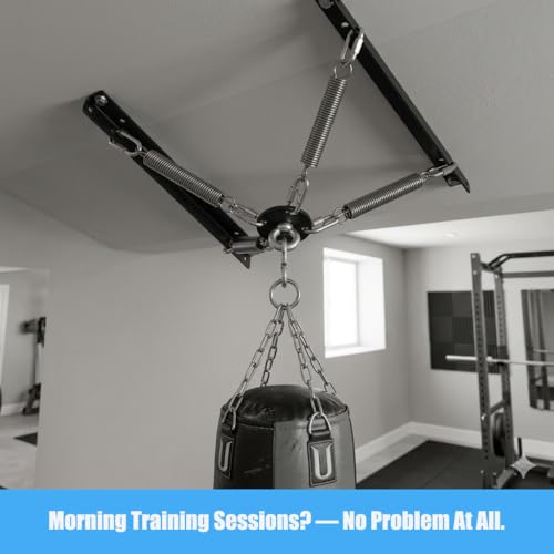 200LBS-MB Heavy Bag Hanger Noise Vibration Dampening Ceiling Mount