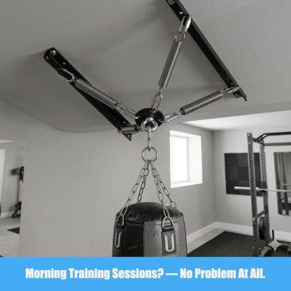200LBS-MB Heavy Bag Hanger Noise Vibration Dampening Ceiling Mount