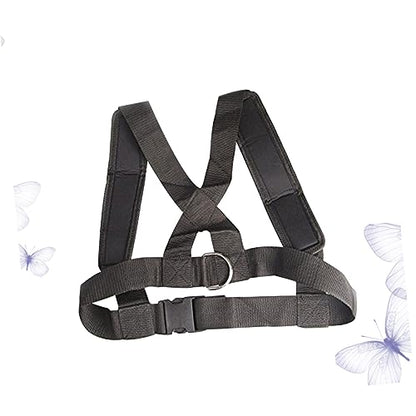 balacoo Adjustable Sled Workout Harness with Padded Shoulder Straps for Resistance Training and Endurance Building Durable Heavy Duty Design for Strength and Speed Training