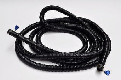 1 Inch (25mm) Metric Heavy Duty Smooth Pond Hose w/Free Hose Clamps, 16ft Roll (5M) Coiled Roll, PVC Strong Flexible Tubing for Ponds, Aquariums, Watergardens, Fountains & Aquaculture Applications