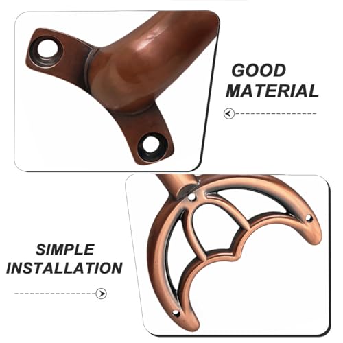 5 Pcs 52’’Ceiling Fan Blades Arms Replacement,Ceiling Fan Blades Arms Replacement Parts Mounting Bracket Kit for Replacing The Worn Fan Blades,Keep The Balance and Good Performance (Copper) - color: Copper