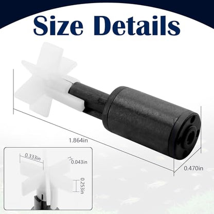 Big Peng A636 Aquarium Impeller Assembly Compatible with Aquaclear 70 (A615) Power Filter Fish Tank Filter Systems