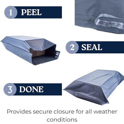 Large Shipping Bags | Jumbo Poly Mailers for clothes | Strong Thick Mailing Bags with Self Adhesive | Self Sealing Shipping Envelopes (17x24-10 Bags) - size: 17x24 - 10 Bags