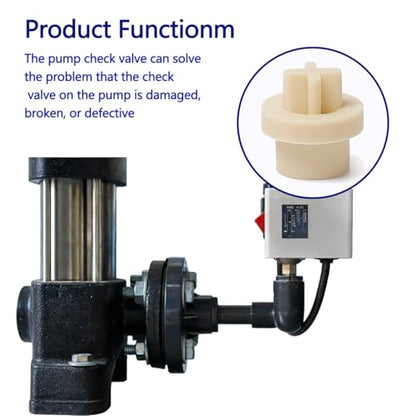 Upgrade MCCVDB0 Check Valve Duckbill Only Replacement for MCCP202 Tube, Compatible with Sten-ner 45, 85, 100 & 170 Series Adjustable & Fixed Pumps, for Regular Maintenance of PUM（10 PCS）