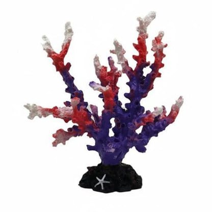 Resin Coral Aquarium Ornament Aquarium Decoration Freshwater and Saltwater Artificial Coral Formation Decoration