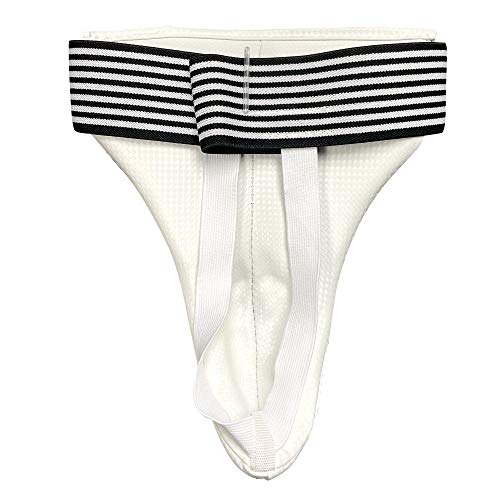 AAMA Athletic Martial Arts Taekwondo Men's and Women's Vinyl Groin Guard - size: X-Large, style: Male