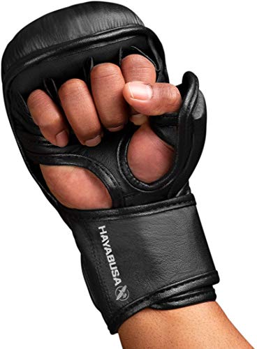 Hayabusa T3 MMA Sparring Gloves - color: Black, size: Medium